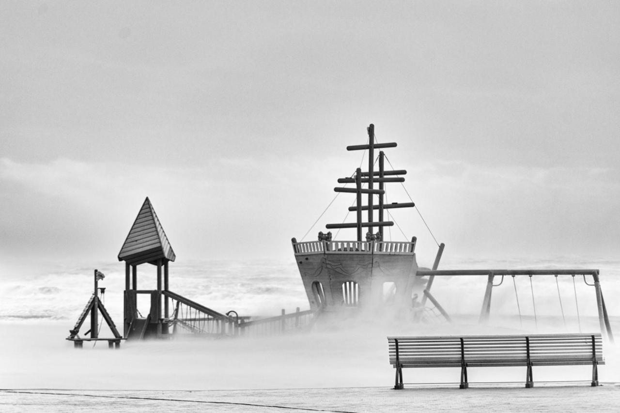 Knappe Studio Met Subliem Zeezicht! Oostende Eksteriør bilde